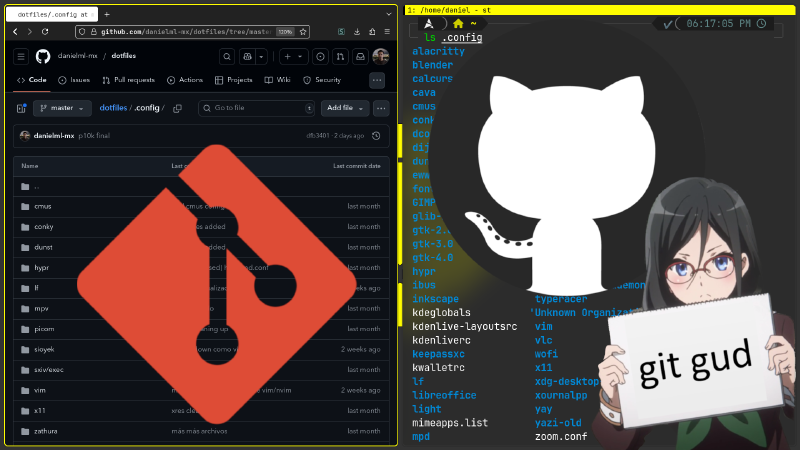 Featured image of post Cómo respaldar tus archivos de configuración de Linux (dotfiles) con Git/Github