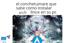Featured image of post Instalación de Arch Linux